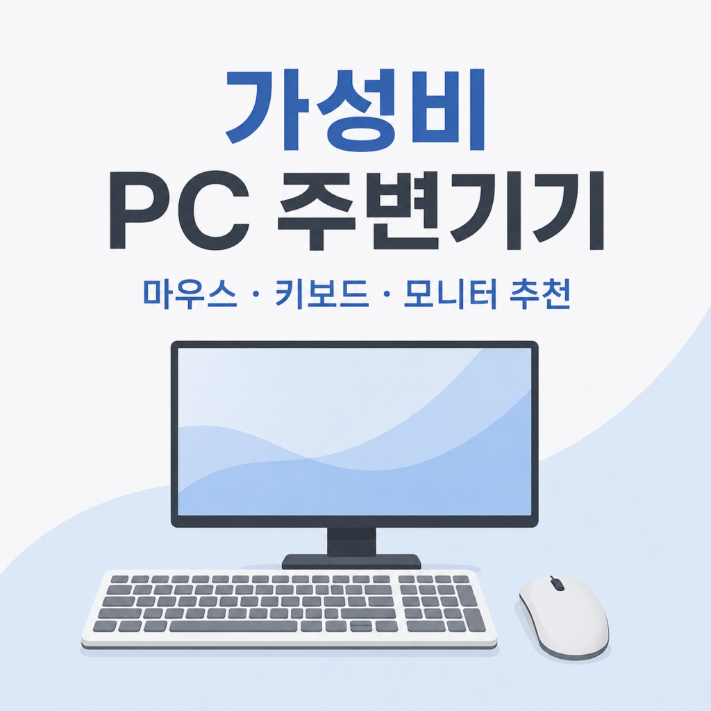 사이드바 pc 주변기기 이미지
